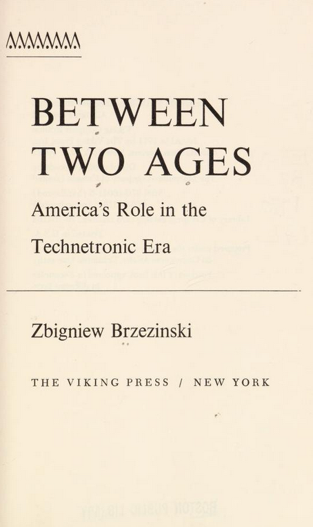 BETWEEN TWO AGES